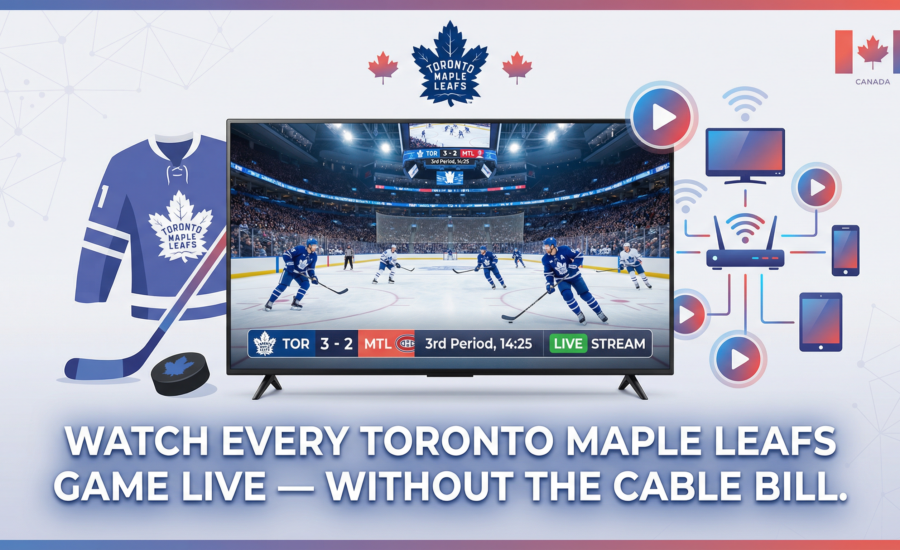 Watch Toronto Maple Leafs Live: No Cable Needed